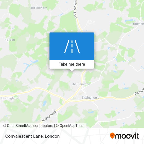 Convalescent Lane map