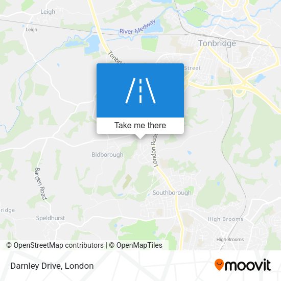 Darnley Drive map