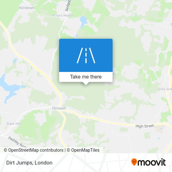 Dirt Jumps map