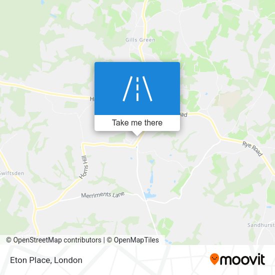 Eton Place map