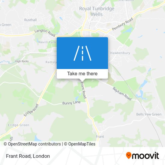 Frant Road map