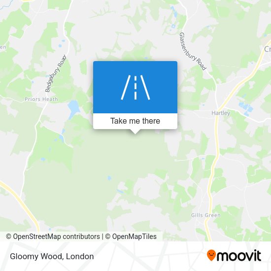 Gloomy Wood map