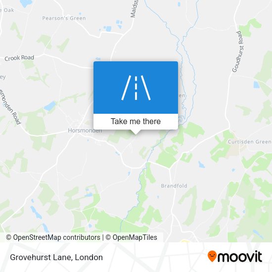 Grovehurst Lane map