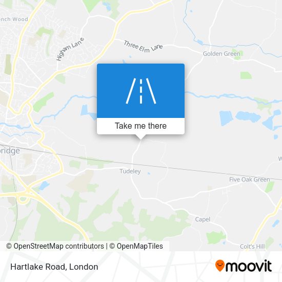 Hartlake Road map