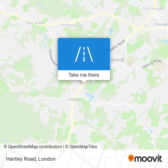 Hartley Road map
