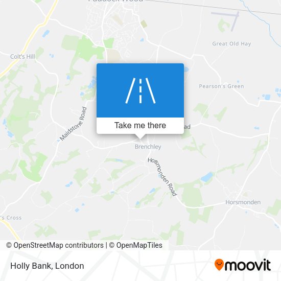 Holly Bank map