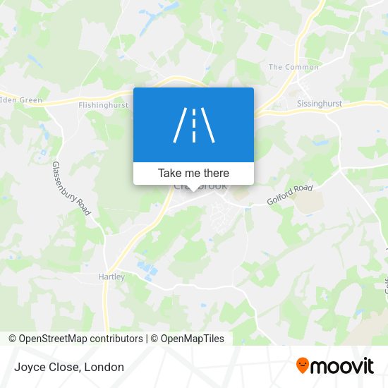 Joyce Close map