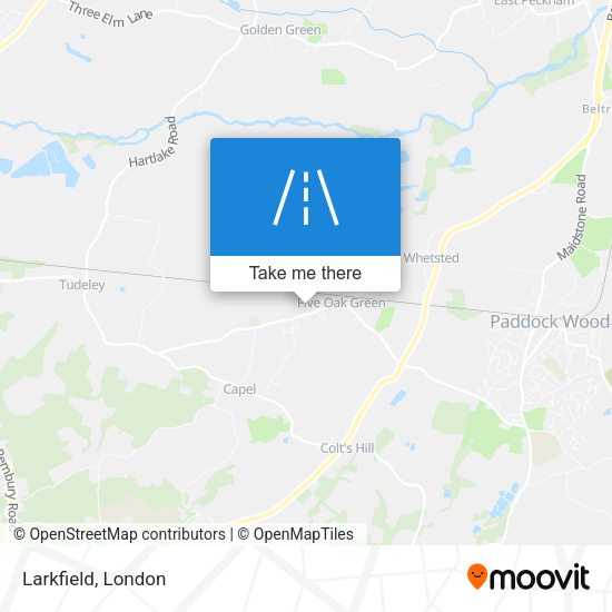 Larkfield map