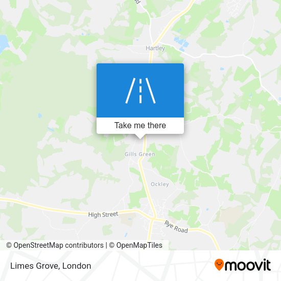 Limes Grove map