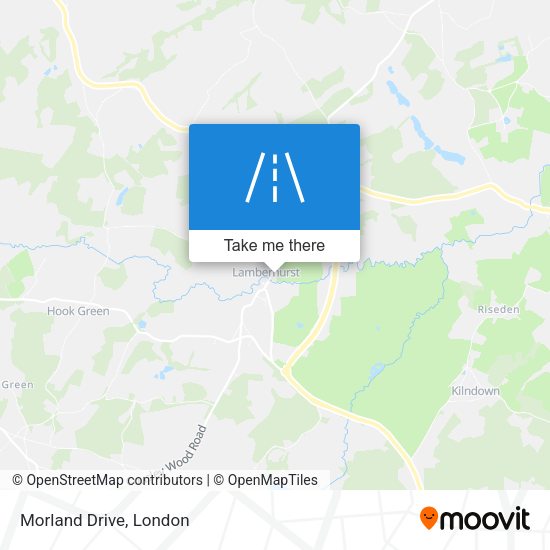 Morland Drive map