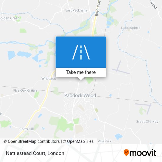 Nettlestead Court map
