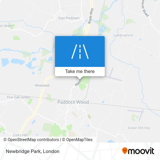 Newbridge Park map