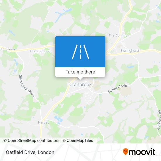 Oatfield Drive map