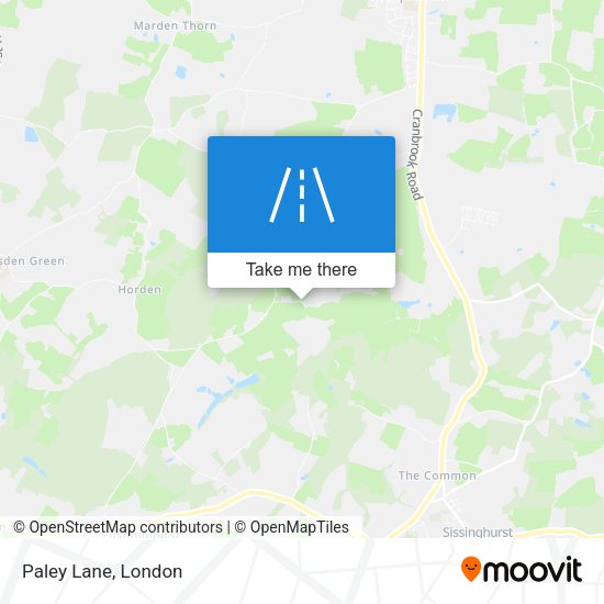 Paley Lane map