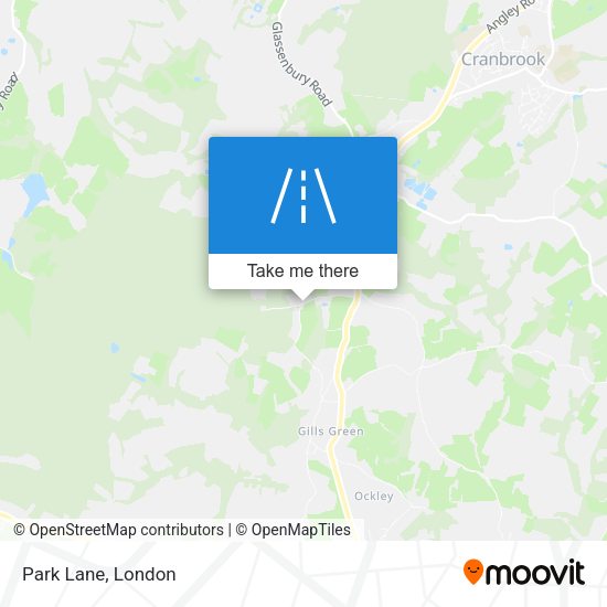 Park Lane map