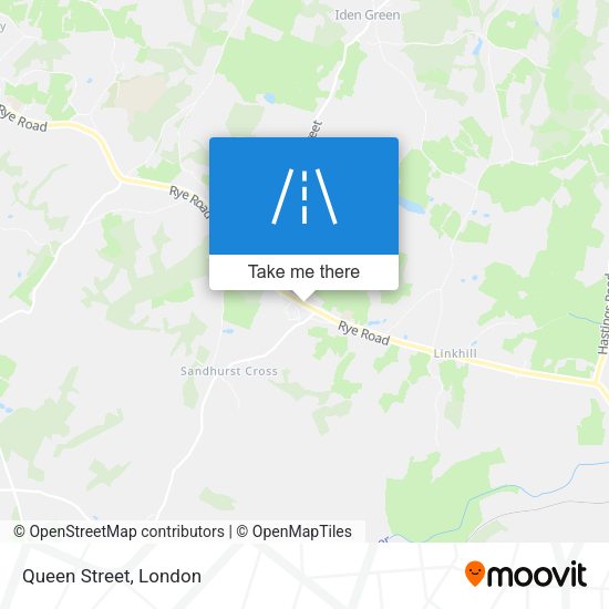 Queen Street map