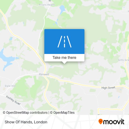 Show Of Hands map