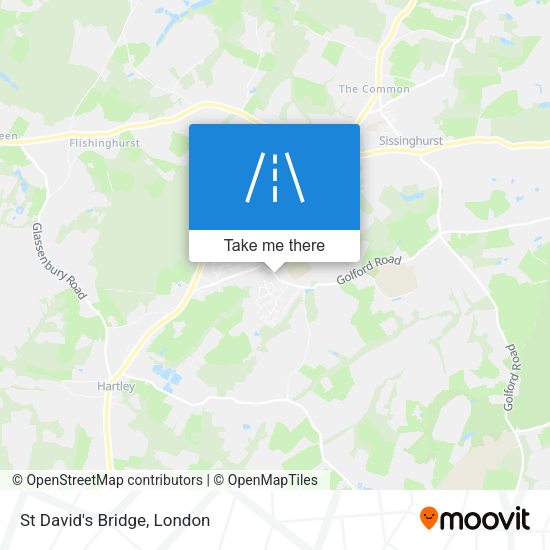 St David's Bridge map