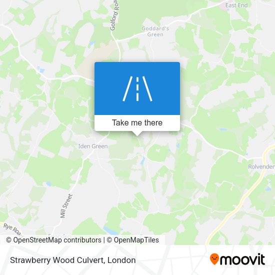 Strawberry Wood Culvert map