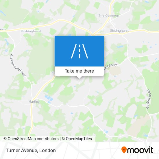 Turner Avenue map