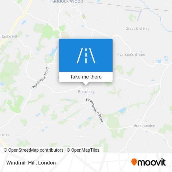 Windmill Hill map