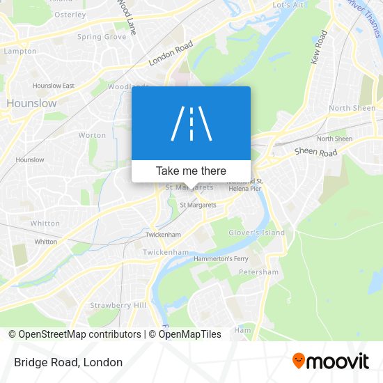 Bridge Road map