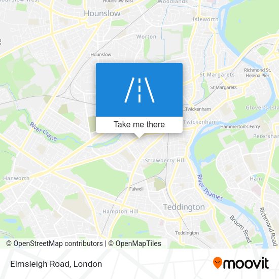 Elmsleigh Road map