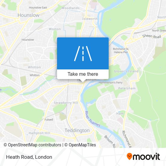 Heath Road map