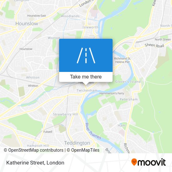 Katherine Street map