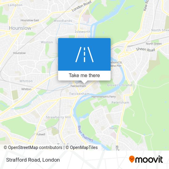 Strafford Road map