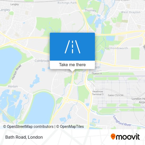 Bath Road map