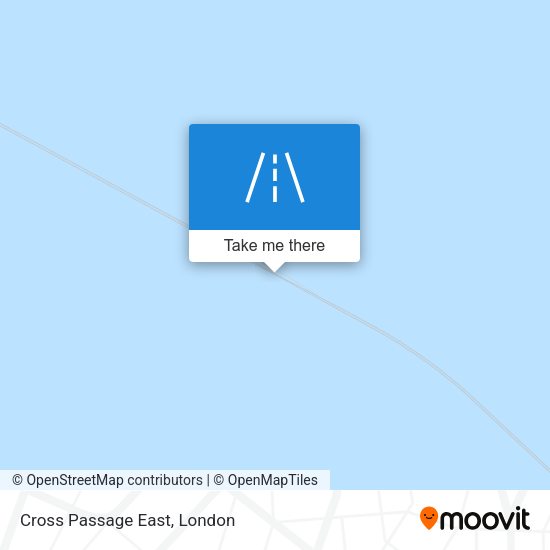 Cross Passage East map