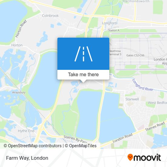 Farm Way map