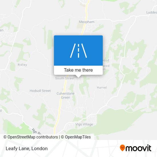 Leafy Lane map