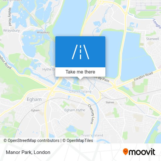 Manor Park map