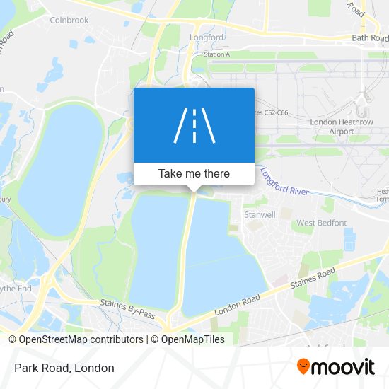 Park Road map