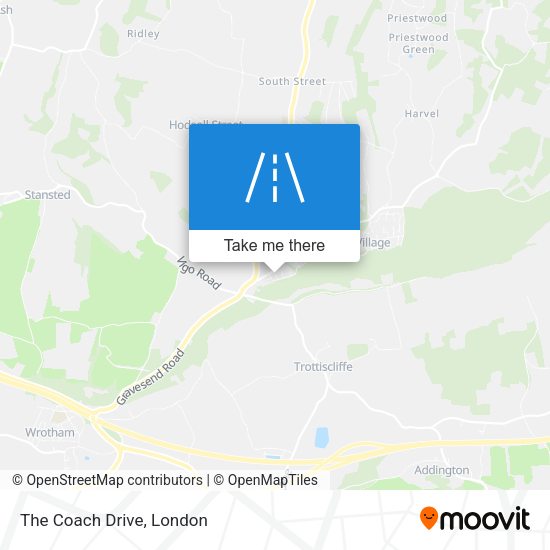 The Coach Drive map