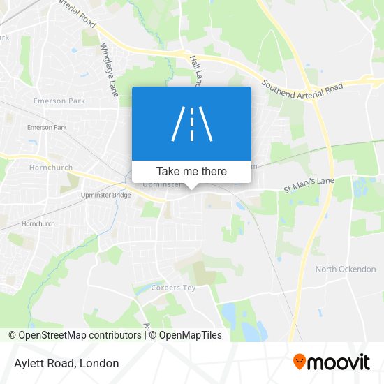 Aylett Road map
