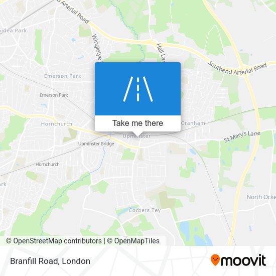 Branfill Road map