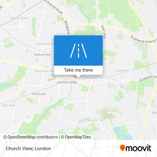 Church View map