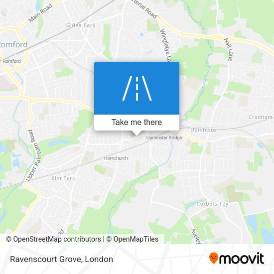 Ravenscourt Grove map