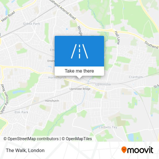 The Walk map