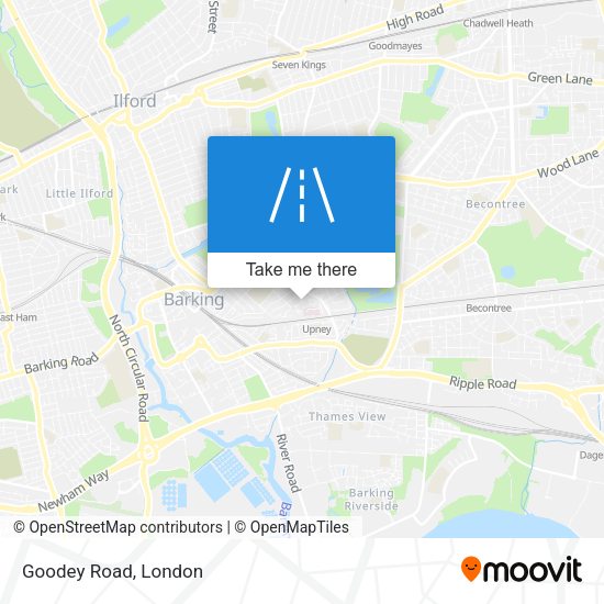 Goodey Road map
