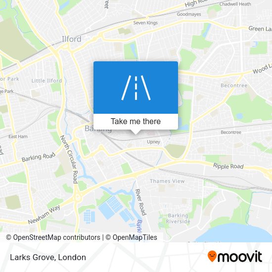 Larks Grove map