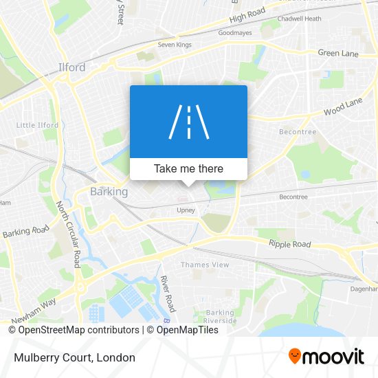 Mulberry Court map