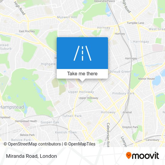 Miranda Road map