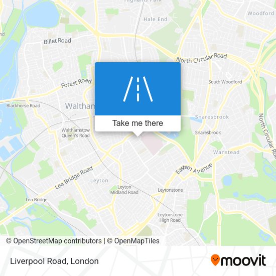Liverpool Road map