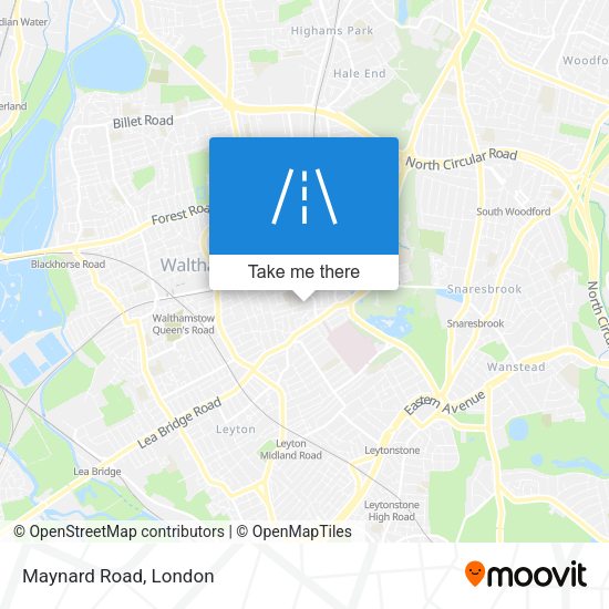 Maynard Road map