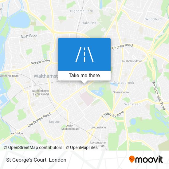 St George's Court map