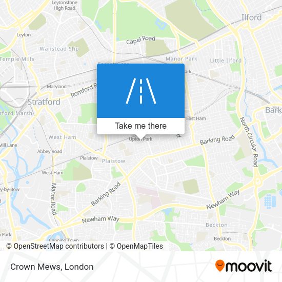 Crown Mews map